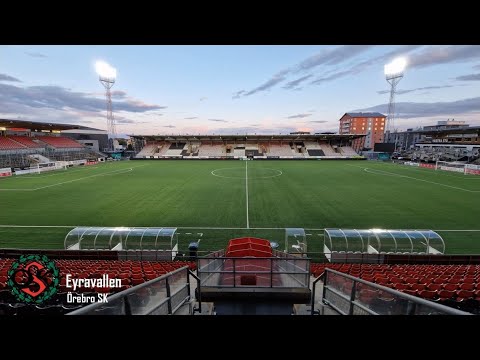 Behrn Arena (Eyravallen) in Örebro Sweden | Stadium of Örebro SK