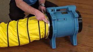 Dri-Eaz Vortex Axial Fan video thumbnail