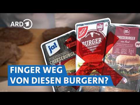 Wie gut sind Burger von Lidl, Edeka und Rewe? | Markt NDR