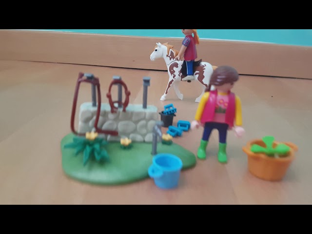 Vídeo relacionado con PLAYMOBIL Starter Pack Cuidado de Caballos 71259, a Partir de 4 años