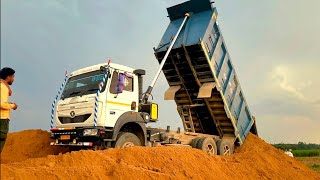 NH208A New Road 🔥Tata Signa 2830.TK Dumper 🔥Tripura, Sujal Ahamed