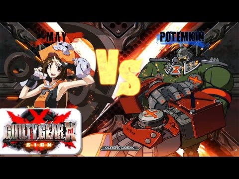 Ura71 (May) Vs Pizzaq ps (Potemkin) Guilty Gear Xrd Gameplay