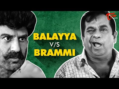 Balakrishna Vs Brahmi Satirical Dialogues Video