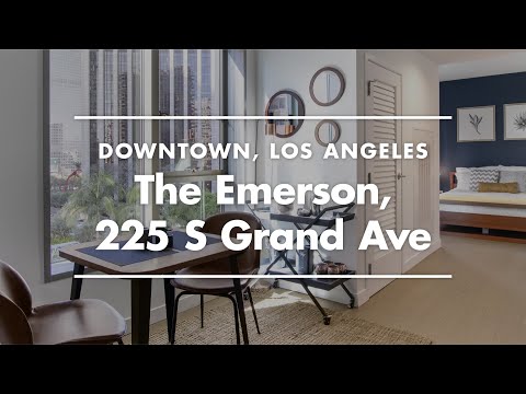 Apartment Tour in LA | The Emerson Furnished Apartment in DTLA