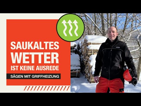 Gemacht für saukaltes Wetter — die ECHO CS-501SXH