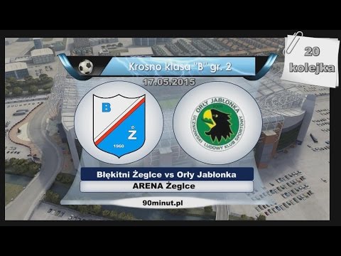 Błękitni Żeglce - Orły Jabłonka 6-1 (3-0)