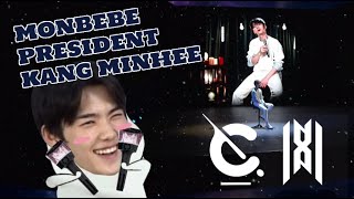 cravity&#39;s kang minhee being a monbebe for approximately  12 mins