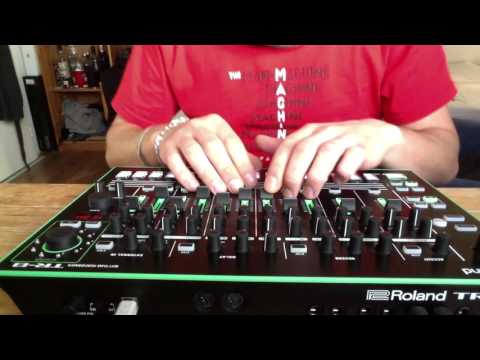 Roland TR-8 Gojira Live video 003 delay1