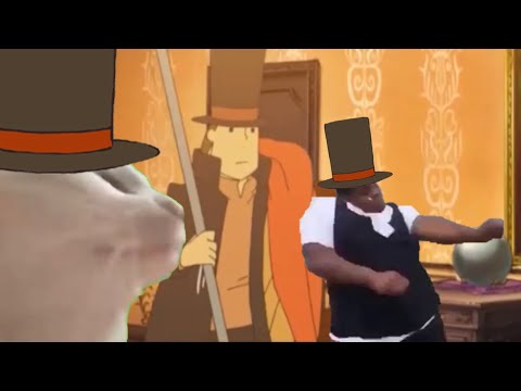 when Professor Layton's theme kicks in