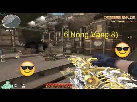 [CrossFire Fun TV] ▶ Gatling Gun-Infernal Dragon Noble Gold Vs Zombie V4 ✅