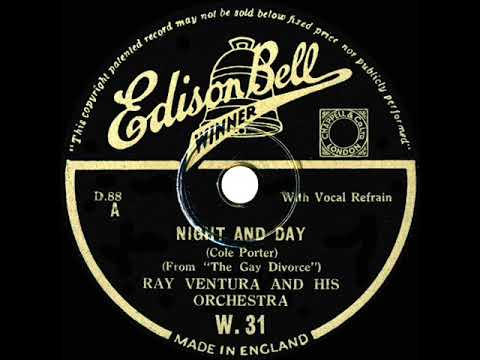 1933 Ray Ventura - Night And Day (Coco Aslan, vocal)