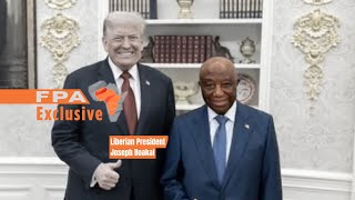 Exclusive interview: Liberian President Joseph Boakai speaks to FrontPage Africa