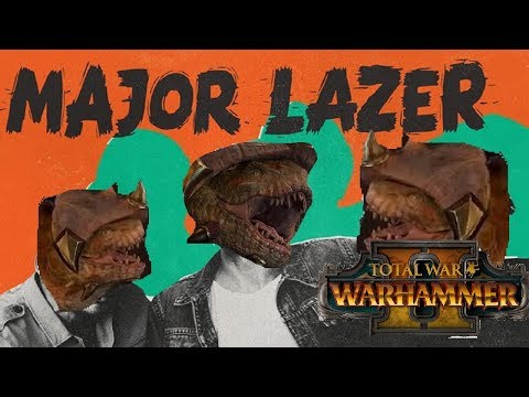 Lizardmen vs High Elves | LASER LIZARD - Total War Warhammer 2 Multiplayer Battle #3