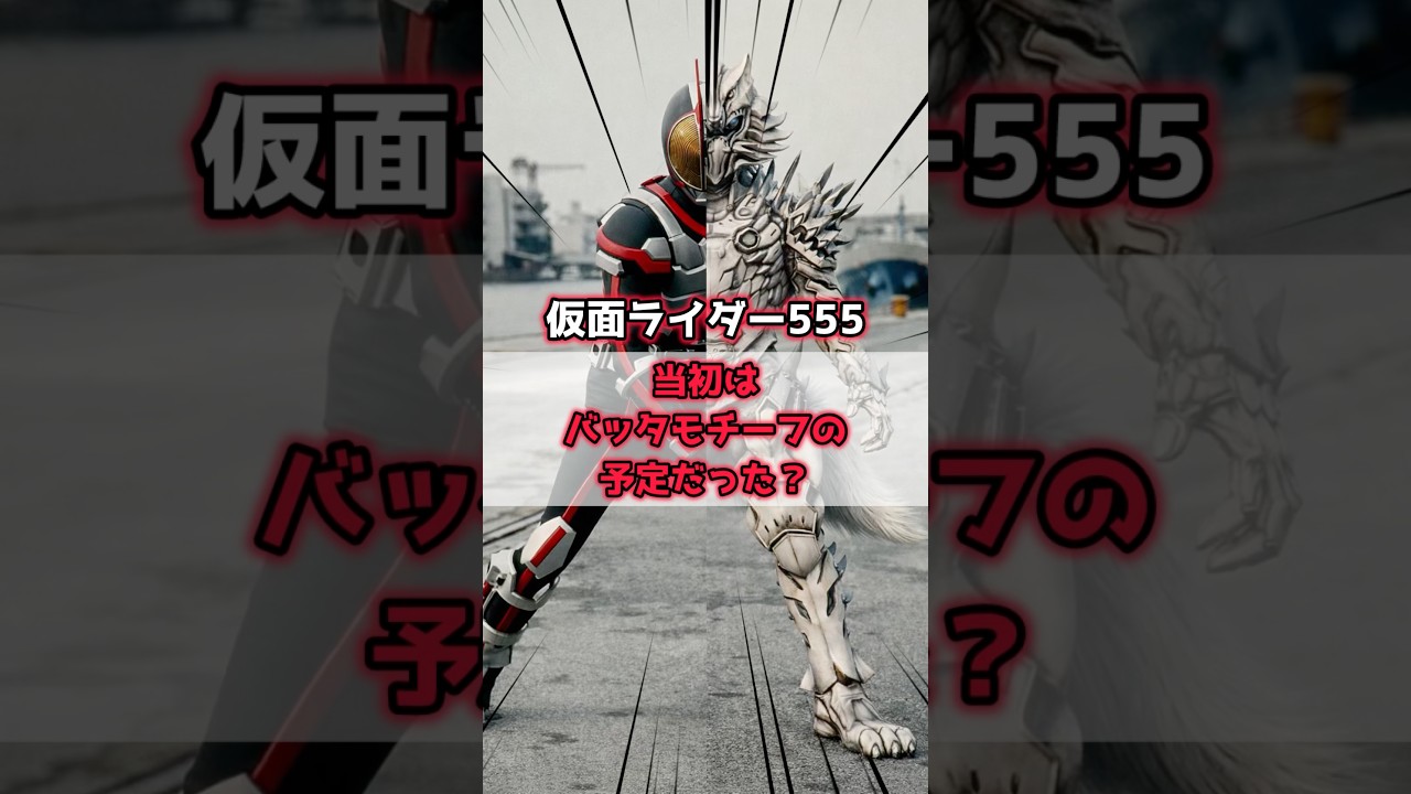 仮面ライダー555 ウルフオルフェノクの特撮雑学豆知識#shorts #仮面ライダー #ゆっくり解説