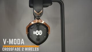 Video thumbnail for V-Moda Crossfade 2 Wireless  Bluetooth Headphone Review by Booredatwork.com