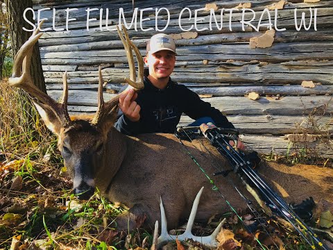 GIANT Wisconsin Whitetail | Self Filmed Bow Hunt