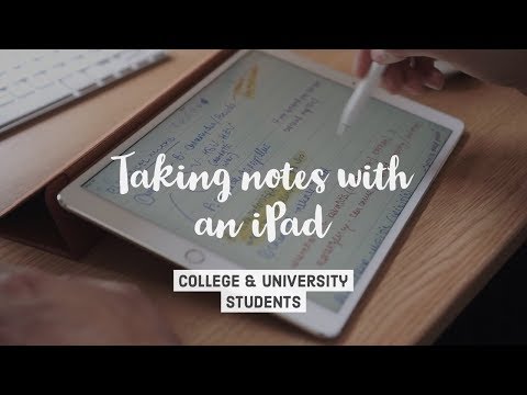 How I take notes on my iPad Pro in medical school - Cambridge University medical student Video