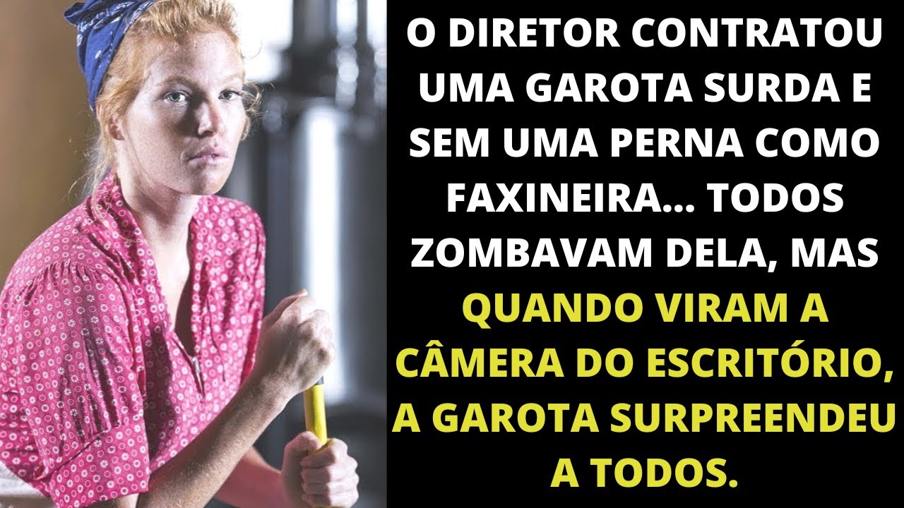 O diretor contratou uma garota surda, sem uma perna e sem teto. Todos riram, mas quando viram as…