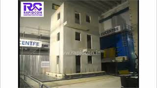 EPS Construction Technology | Earthquake proof test | RAPIDCON | INDIA🇮🇳 #construction #house #eps