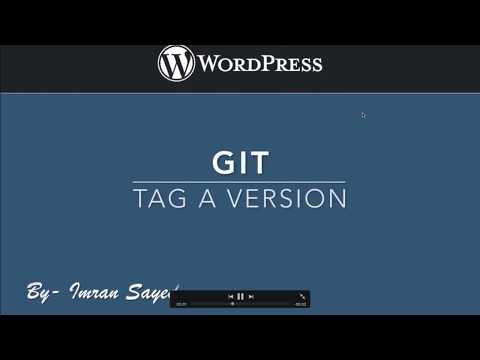 Tag a Git Version