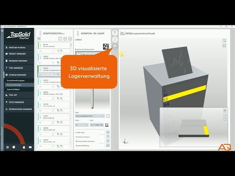 TopSolid’ShopFloor Modul STORAGE MANAGER