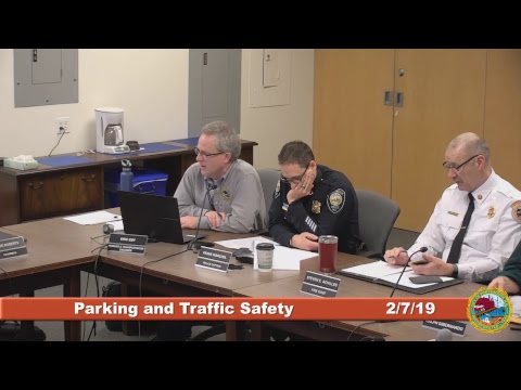 Parking and Traffic Safety Committee 2.7.2019