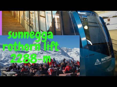 SUNNEGGA LIFT ZERMATT