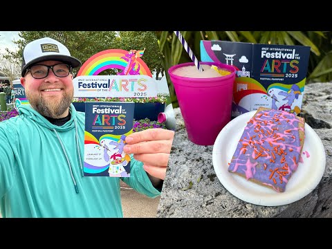 EPCOT Festival of the Arts | New Snacks, Bold Colors & The Most Beautiful Festival | Disney World