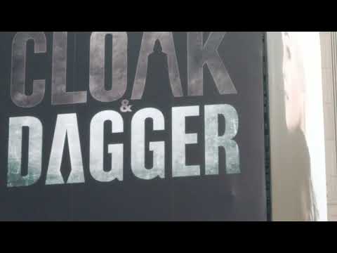 Deadpool & Cloak & Dagger in Times Square NYC