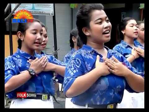 Jempiring Putih SMP TP 45 Denpasar FOLK SONG BALI TV