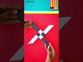 How To Make A Ninja Star Boomerang Easy Paper Boomerang Ninja Star Toy