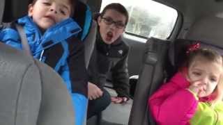 Kids ROCKIN out to Jingle Bells - Barenaked Ladies