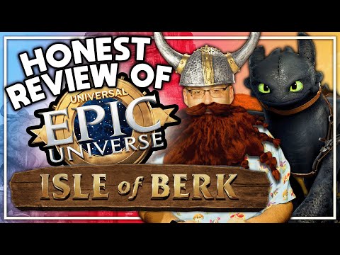 Tom's Honest Review of Epic Universe PART 4 - How To Train Your Dragon: Isle of Berk