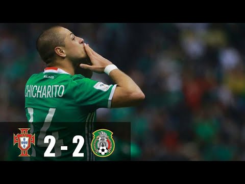 Portugal vs Mexico 2-2 - Goals &  - 18/06/2017