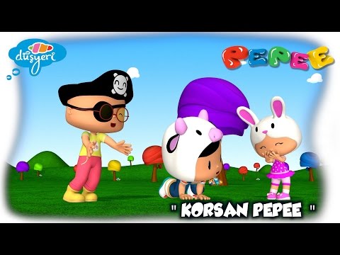 Pepee Yeni Bölüm:15 / Korsan Pepee  - Çocuk Çizgi Film | Düşyeri