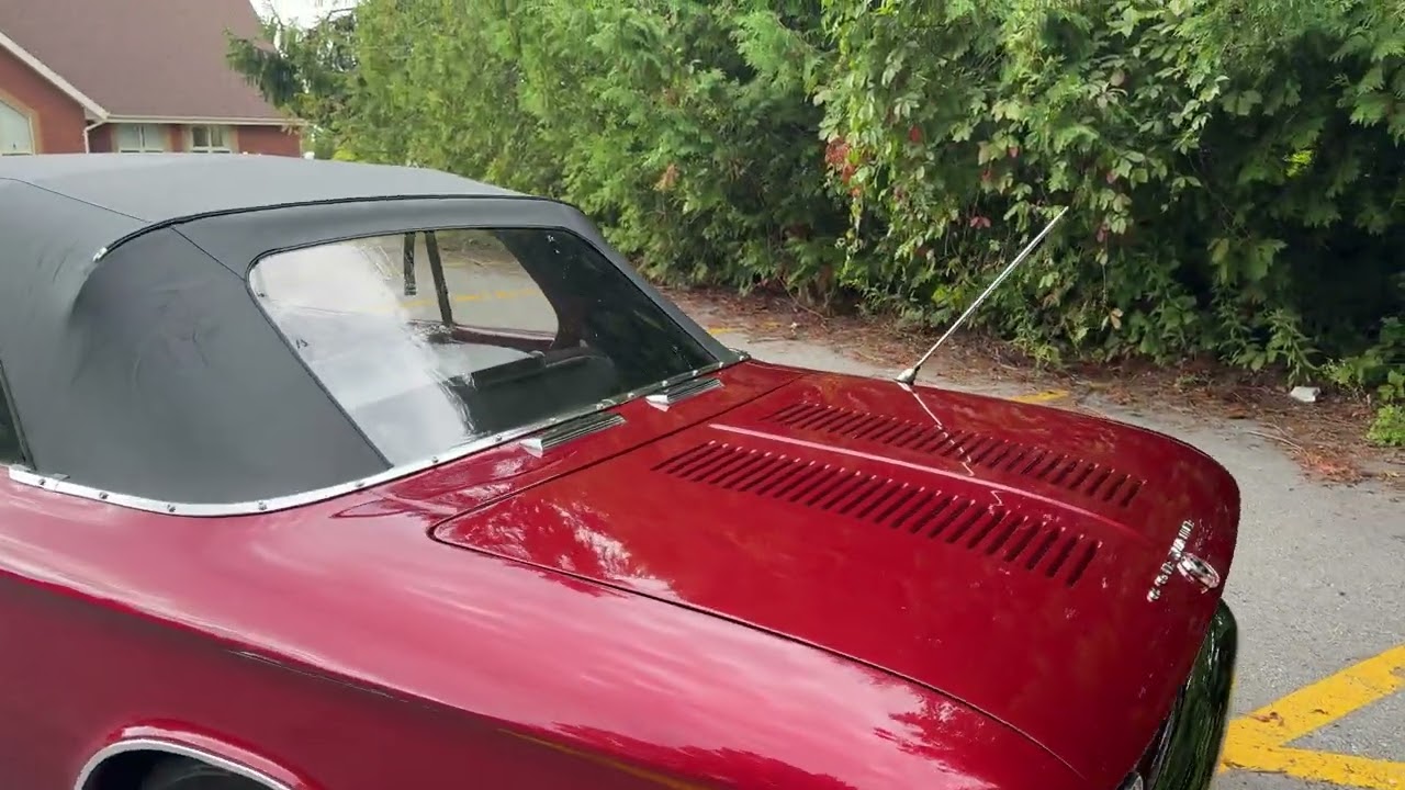 **SOLD by CCC Auction – Last Chance System** 1964 Chevrolet Corvair Monza Spyder Convertible 4-Speed Manual, Restored, Inspected