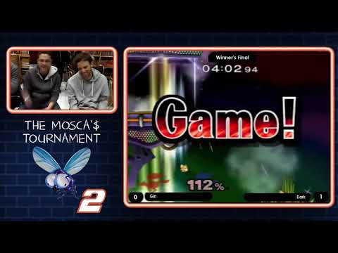 The Moska's 2 - Gino (Falco) Vs. Dark (Fox) - SSBM Winners Finals - Smash Melee