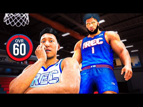 Can a 60 OVR SURVIVE Random Rec? (NBA 2K26)