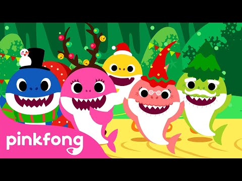 Christmas Sharks | Christmas Carols | Pinkfong Songs for Children
