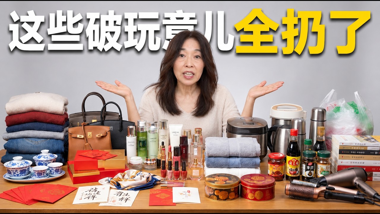 过了50岁，日本女人都会清掉的28样东西，我们却一直舍不得扔