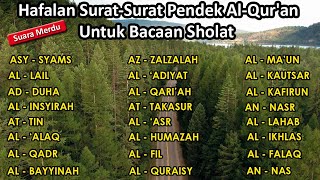 Download lagu Surat surat pendek Al Qur'an untuk bacaan sholat | murottal juz 30 surah asy syams - an nas mp3