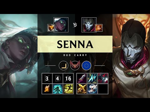 Senna ADC vs Jhin - EUW Grandmaster Patch 25.12