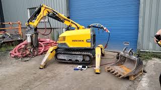 Brokk 170 demolition robot remote radio husqvarna bager gusjeničar | Slika 4 - Machineryline