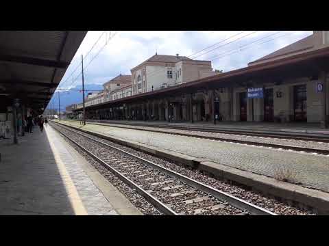 l'arrivo del FRECCIARGENTO Roma Termini-Bolzano Bozen
