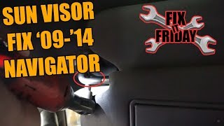 Replace Sun Visor '09-'14 Lincoln Navigator