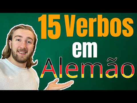 15 VERBOS que você precisa saber em ALEMÃO