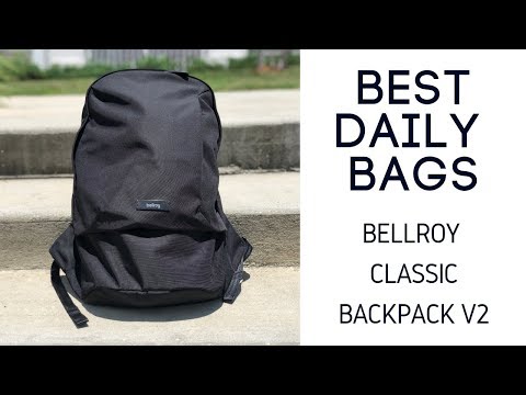 Bellroy Classic Backpack (Updated Version) Review - Stylish and Comfortable 20L EDC Bag