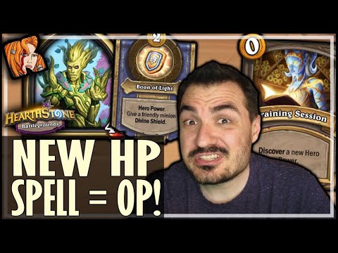 THAT’S WHY YOU CHANGE HERO POWER! - Hearthstone Battlegrounds