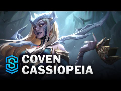 Coven Cassiopeia Skin Spotlight - League of Legends