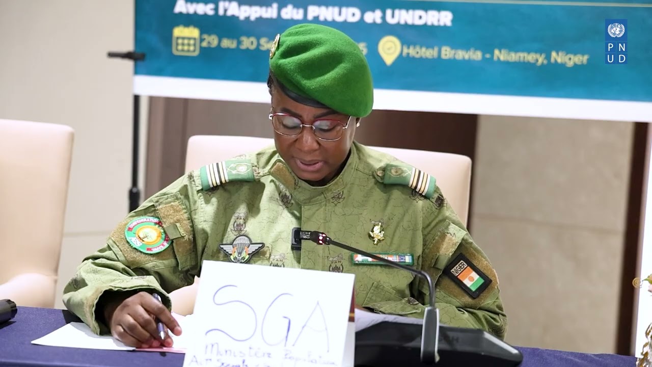 Atelier sur le financement de la Réduction des Risques & Catastrophes. Niger, PNUD, UNDRR